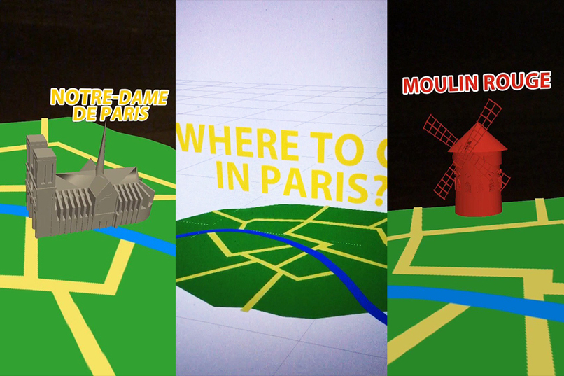 Where To Go In Paris – Spark AR World Effect – screenshot 2