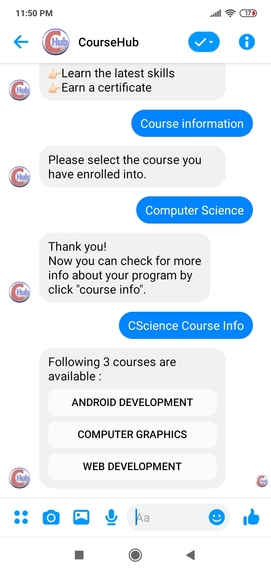  CourseHub: Online Courses With Certificates Bot – screenshot 3