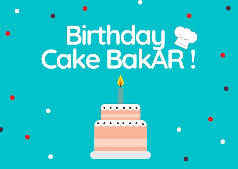 Birthday Cake BakAR! – screenshot 1