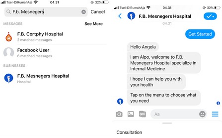 Alpo Bots - a chatbot for patients and doctors – screenshot 4