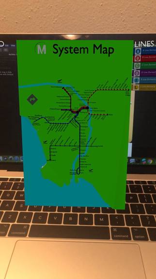 Metro AR – screenshot 1