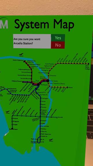 Metro AR – screenshot 3