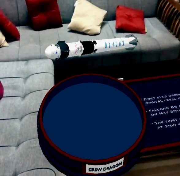SpaceX Crew Dragon AR – screenshot 2