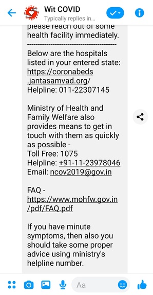 Wit COVID – screenshot 3