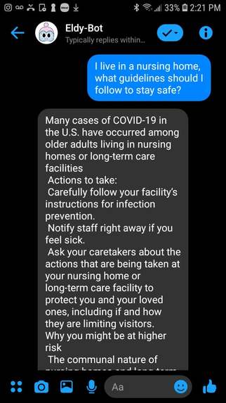 Eldy-Bot – screenshot 1