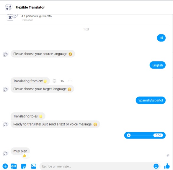 Flexible Translator – screenshot 1