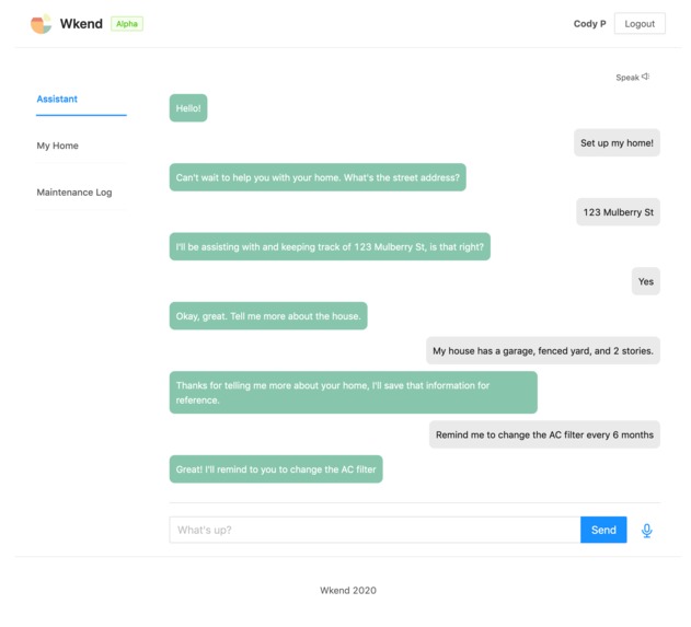 Wkend Home Maintenance – screenshot 1