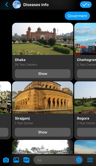 TestCenter.corona – screenshot 2