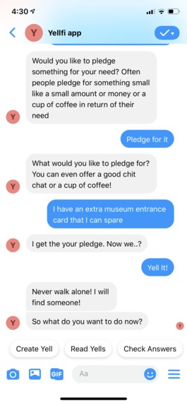 Yellfi – screenshot 2