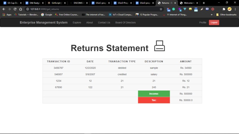 Enterprise Management System(EMS) – screenshot 10