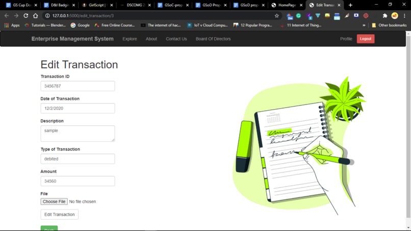 Enterprise Management System(EMS) – screenshot 7