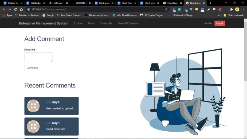 Enterprise Management System(EMS) – screenshot 8
