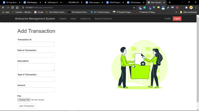 Enterprise Management System(EMS) – screenshot 6