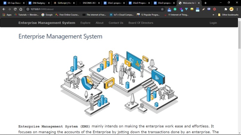 Enterprise Management System(EMS) – screenshot 3
