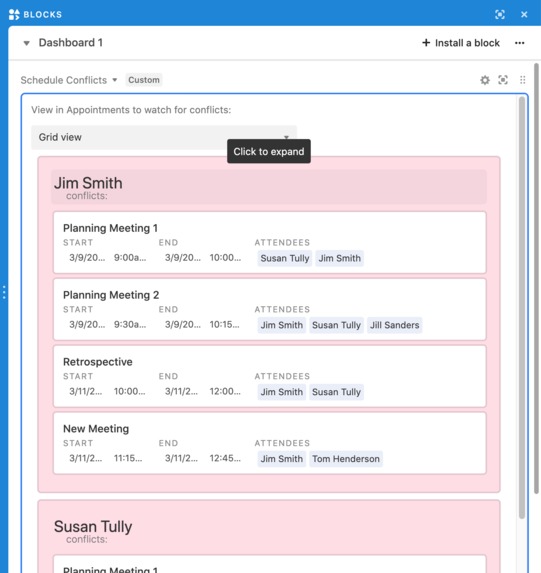 Schedule Conflict Block – screenshot 7