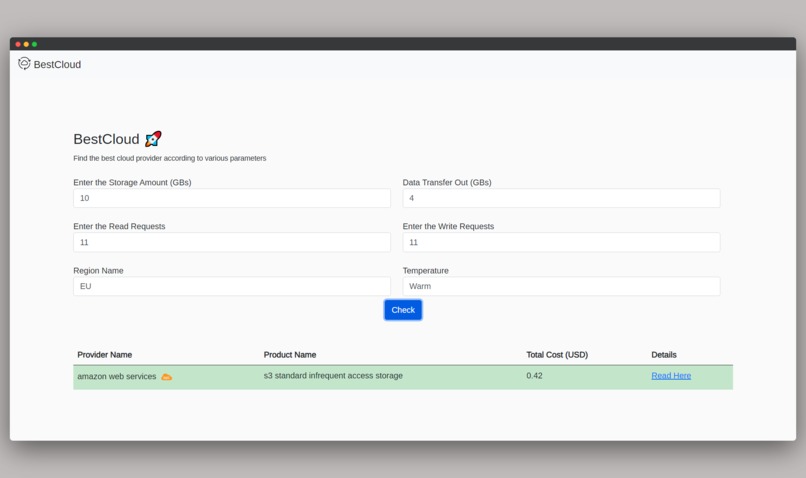 BestCloud - Find best cloud services – screenshot 1
