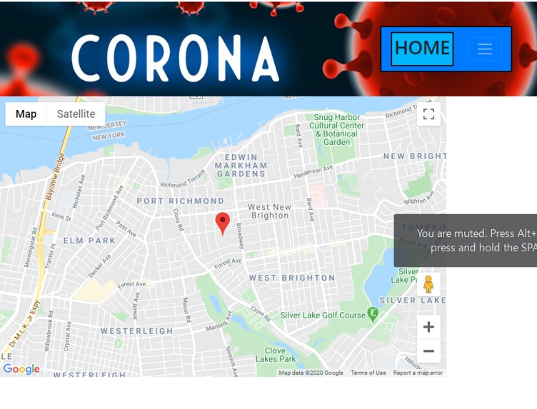 Coronavirus Map – screenshot 1