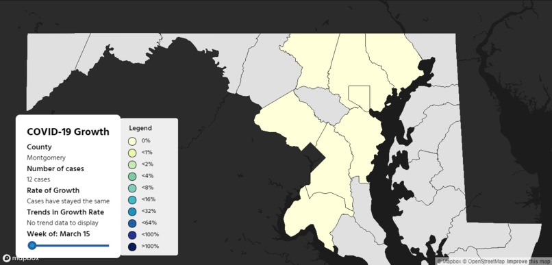 Maryland Coronavirus Monitor – screenshot 1