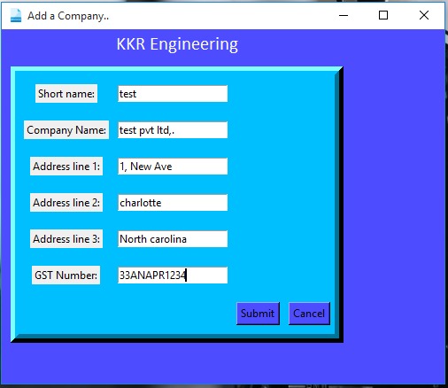 Advanced invoice generator – screenshot 2