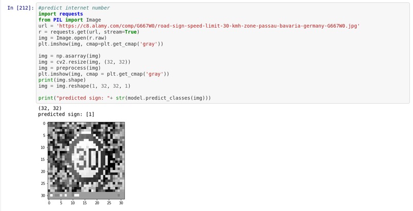 Self Driving Car-Traffic Signs Classifier – screenshot 5