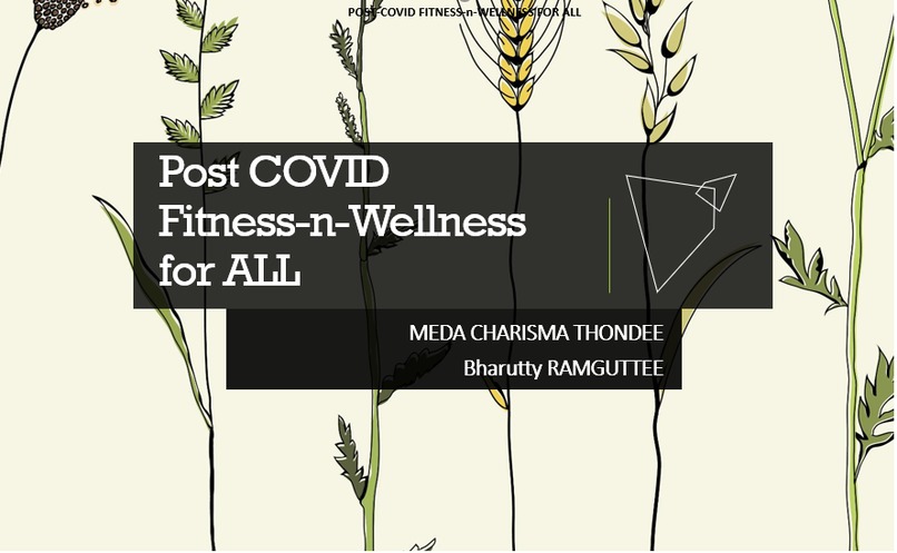 POST-COVID FITNESS-n-WELLNESS FOR ALL – screenshot 1