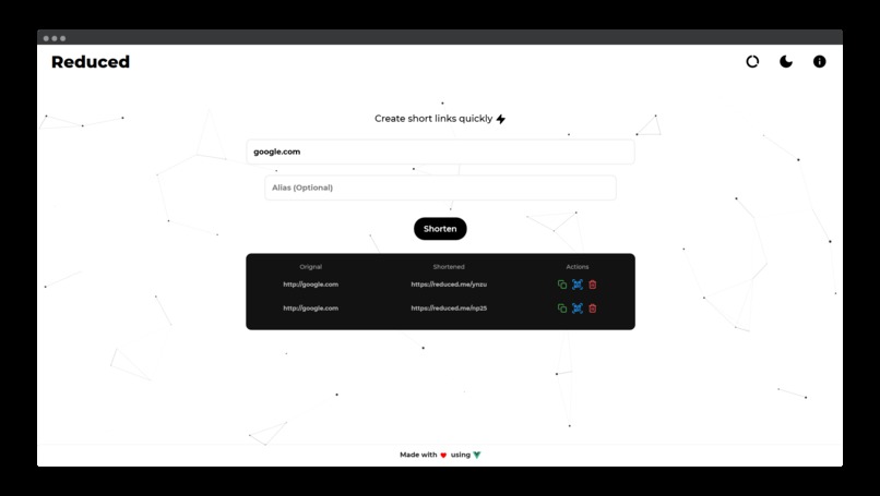 Reduced – screenshot 1