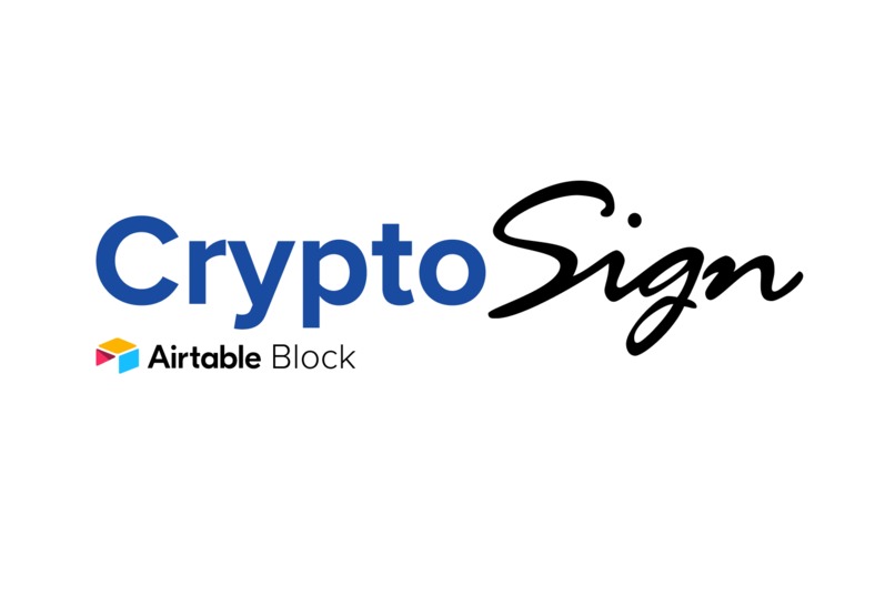 CryptoSign – screenshot 1