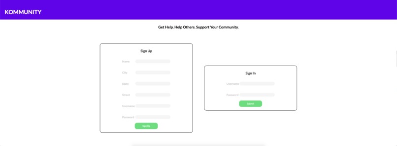 Kommunity – screenshot 1