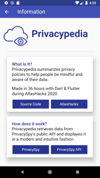 Privacypedia – screenshot 5