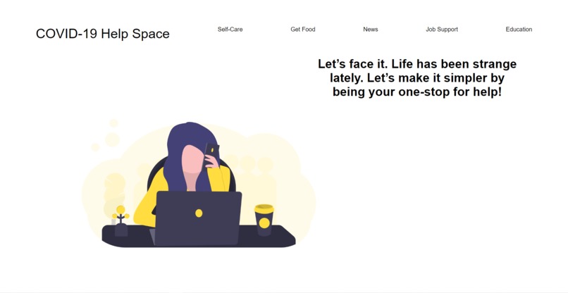 COVID-19 Help Space – screenshot 2