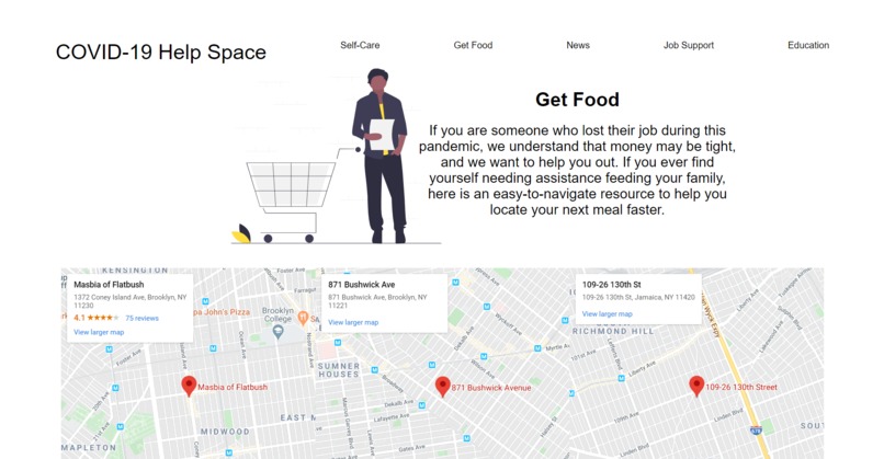 COVID-19 Help Space – screenshot 6