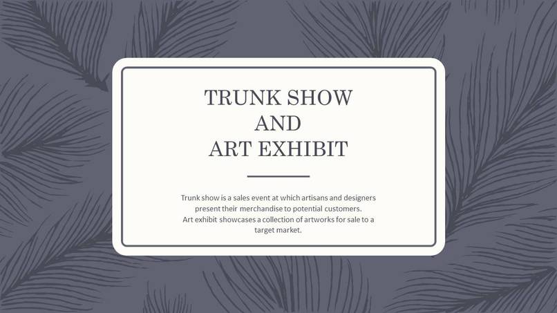 TEAM 205- Trunk Show and App – screenshot 4