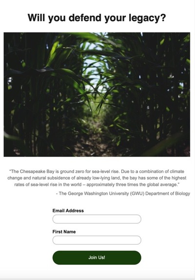 A Decision-Making Tool for Saltwater Intrusion in Maryland – screenshot 2
