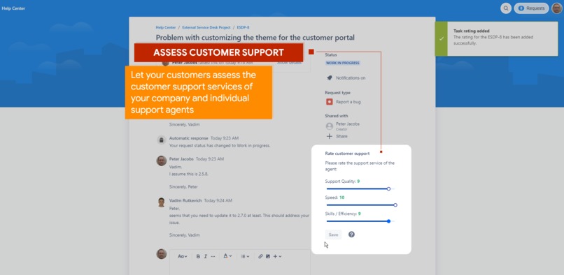 Employee Performance Ratings for Jira Cloud – screenshot 4