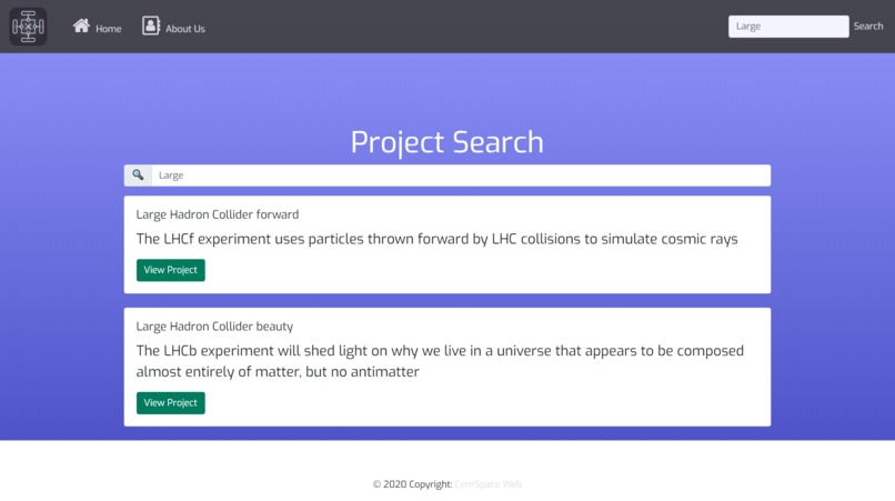 CernSpace – screenshot 3