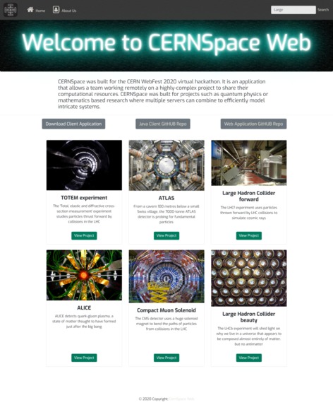 CernSpace – screenshot 6
