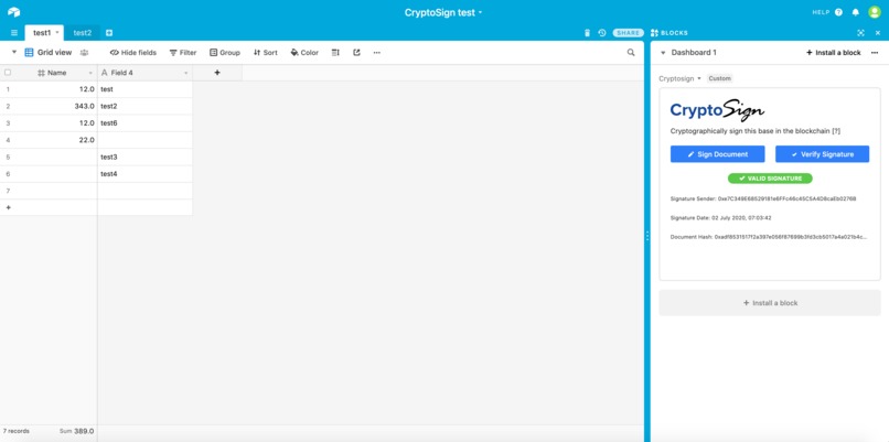 CryptoSign – screenshot 3