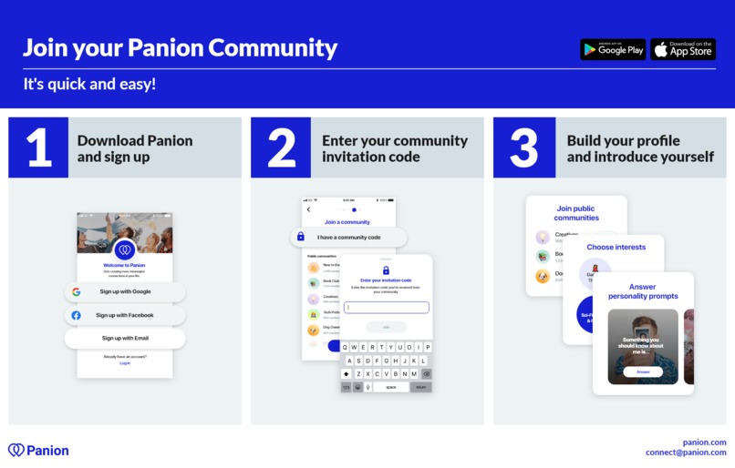 Panion- The Community Engagement App – screenshot 2