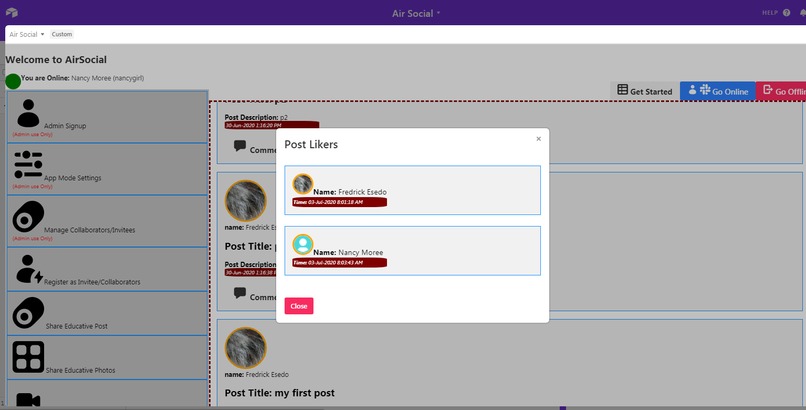 Air Social  – screenshot 5