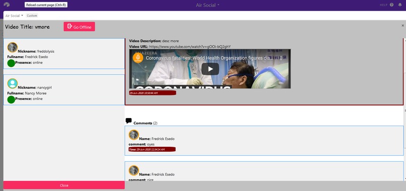 Air Social  – screenshot 7