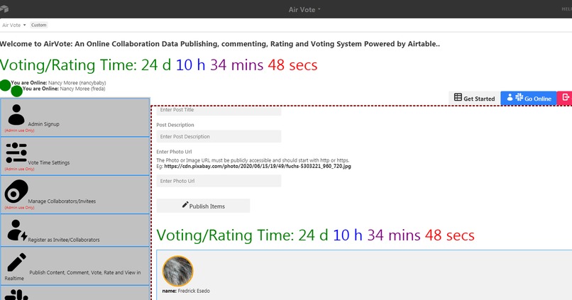 Air Vote – screenshot 1