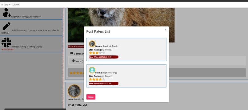 Air Vote – screenshot 4