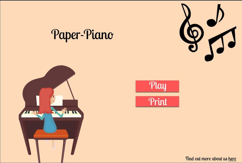 Paper-Piano – screenshot 1