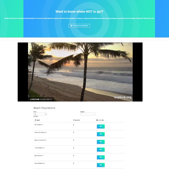 BeachWatch – screenshot 1