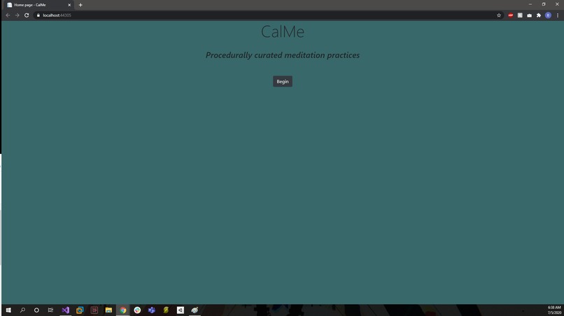 CalMe – screenshot 1