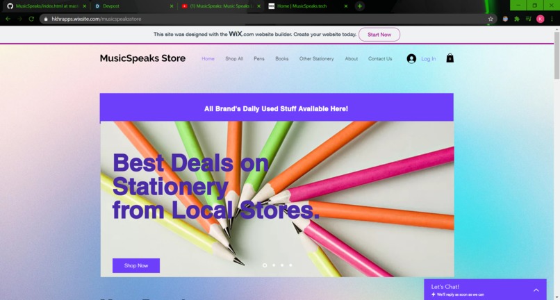 MusicSpeaks.tech – screenshot 3
