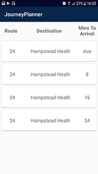 JourneyPlanner – screenshot 7