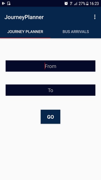 JourneyPlanner – screenshot 2