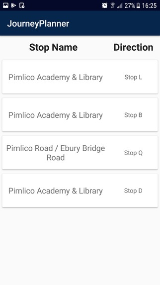 JourneyPlanner – screenshot 6