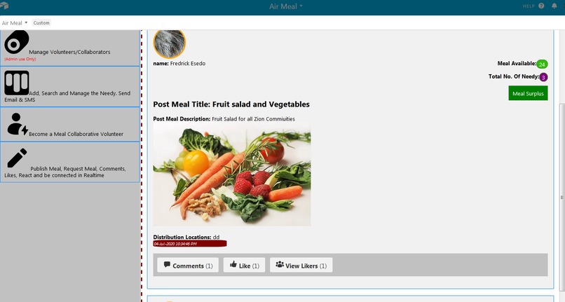 Air Meal – screenshot 1